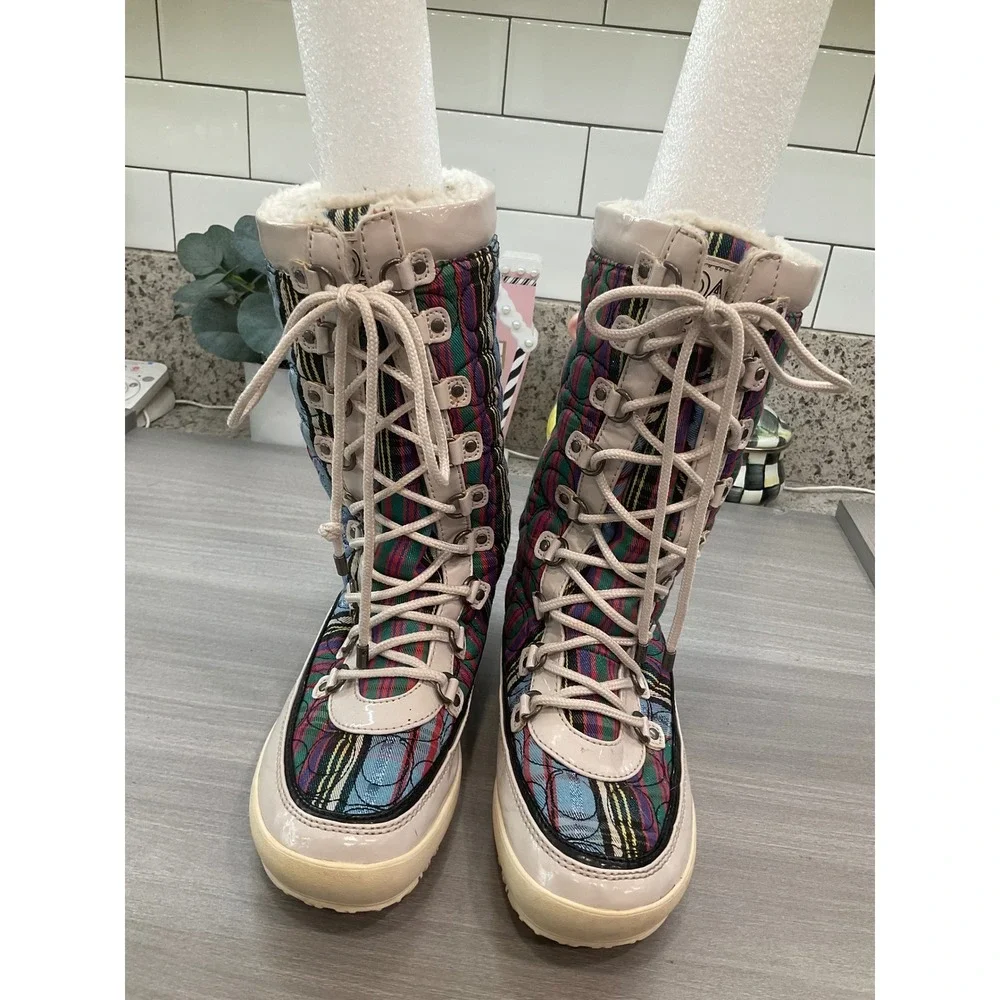 COACH POPPY PEGGEY SNOW BOOTS